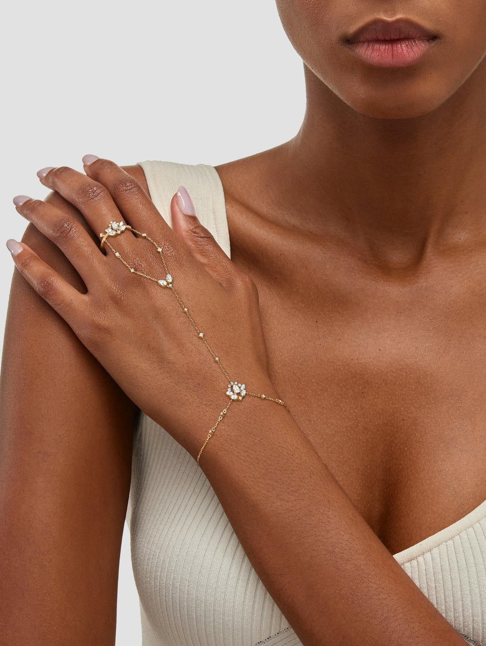 Bijou de main Morning Bloom - ANTHEM JOAILLERIE