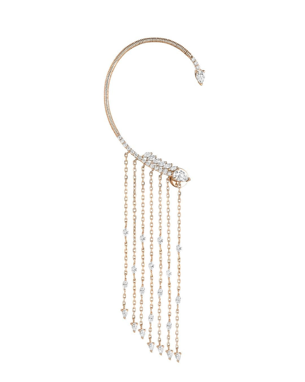 Ear cuff à pampilles Raindrop - ANTHEM JOAILLERIE