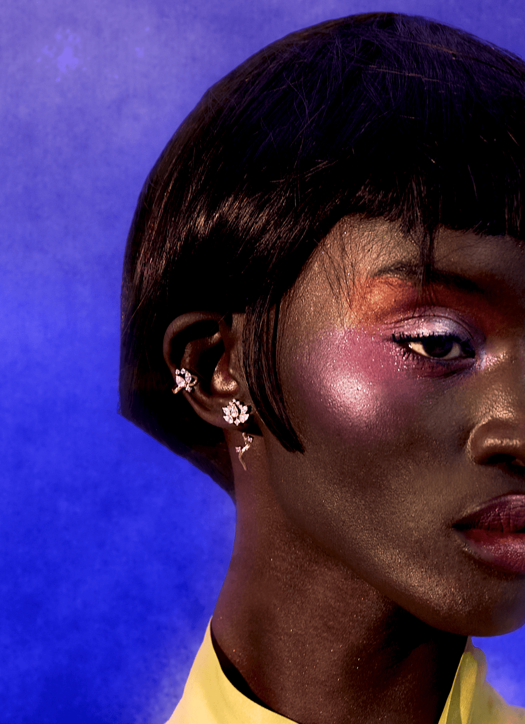 Earcuff 3 poires Morning Bloom - ANTHEM JOAILLERIE